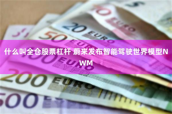 什么叫全仓股票杠杆 蔚来发布智能驾驶世界模型NWM