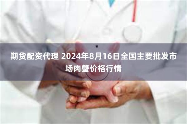 期货配资代理 2024年8月16日全国主要批发市场肉蟹价格行情