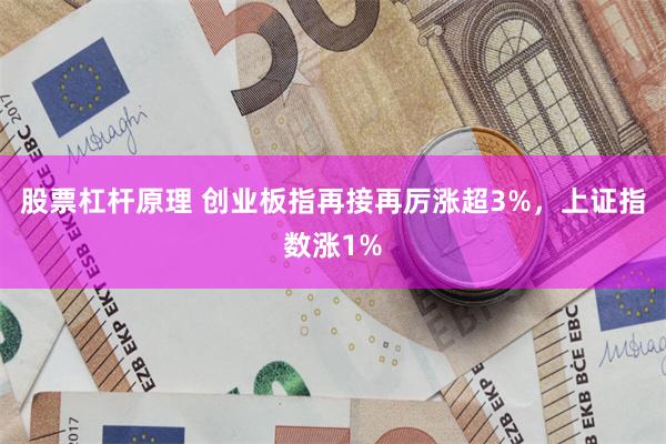 股票杠杆原理 创业板指再接再厉涨超3%，上证指数涨1%